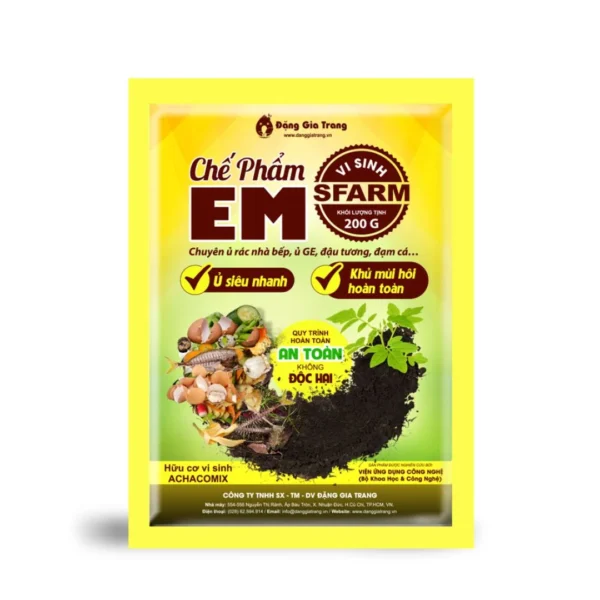 Chế phẩm EM SFARM (200g) Cây cỏ
