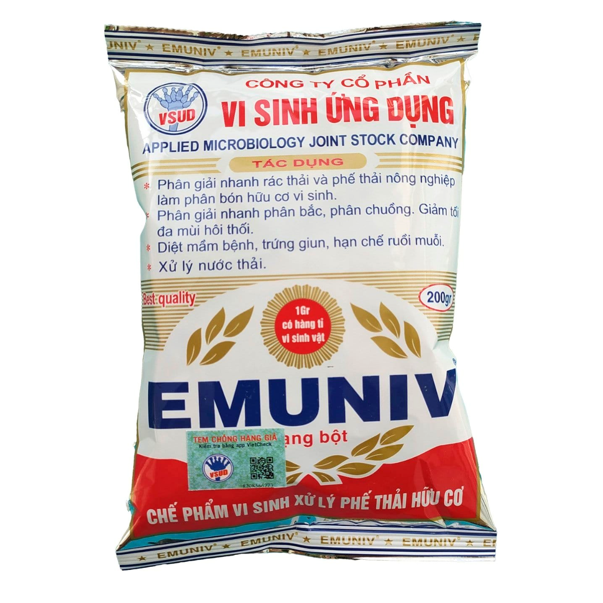 Chế phẩm EMUNIV (200g) – Ủ phân và rác hữu cơ hiệu quả, nhanh hoai mục Dụng cụ ươm cây 3 Chế phẩm EMUNIV (200g) – Ủ phân và rác hữu cơ hiệu quả, nhanh hoai mục Dụng cụ ươm cây 3
