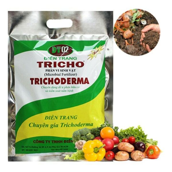 Nấm Trichoderma Điền Trang (1kg) – Xử lý nấm bệnh hại, cải tạo đất trồng Dụng cụ ươm cây