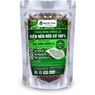 Phân bón kiểng lá viên nén hữu cơ 100% SFARM – Túi 500 gram Dụng cụ ươm cây