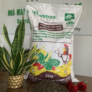 Phân Gà Hữu Cơ (bao 25kg) Phân bón cây & lá