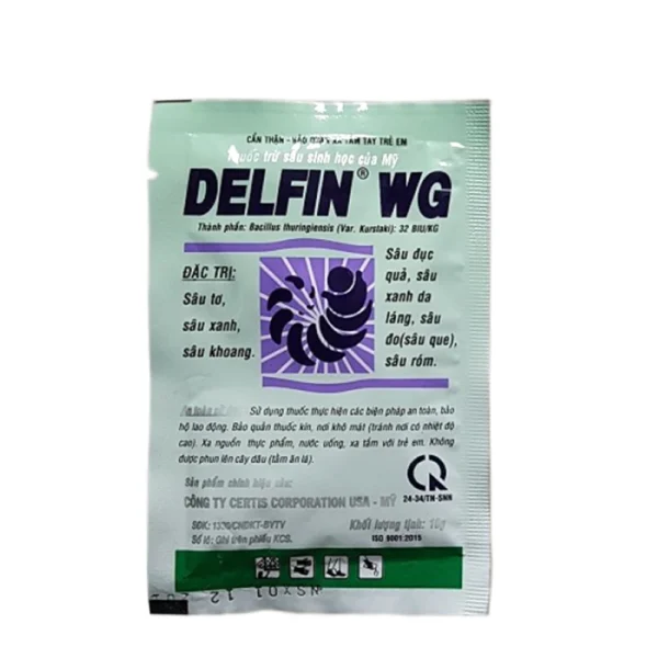 Thuốc trừ sâu sinh học Mỹ DELFIN 32WG Dụng cụ ươm cây
